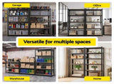 Giantz 2-Rack Garage Shelving 1.5X0.7m Warehouse Shelves Storage Rack Pallet Racking WR-E-7X15-GVN-BKX2