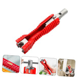 Sink Wrench Sink Water Pipe Wrench Multi-function Sink Spanner Waste Pipe Spanner Bathroom V1366-AZ2-W-06603