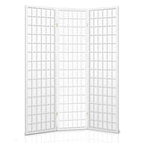 Artiss 3 Panel Room Divider Screen 131x179cm White RD-4019-3P-WH