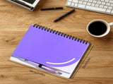 Small Notepad Notebooks, Small Notebook with Pen Holder, Pocket Notebook with Lined Pages & Front V1369-AZ3-W-21070