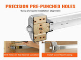 Push Door Locks, Stainless Steel Panics for Exit Doors, with Exterior Lever and 3 Keys, Push V952-FZL31YCBXG0013KC1V0
