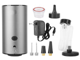 Electric Air Vacuum Machine Inflation Sucking Pump for Clothes Food Bag Silver V1294-YM0901-3113200212211