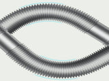 Flexible Pipe Set Convenient for Kitchen Sink Space Saving Drain Solution With Clear Backflow V1370-AZ4-12557