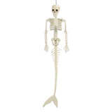 Halloween Skeleton Decoration Realistic Scary Skeleton Figurine Ornament for Haunted House Party V1294-YM0706-3115230082811