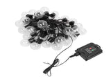 Outdoor String Light with 40 G50 Bulb Waterproof Solar USB Charging Transparent Shell Decorative LED V1294-YM0901-3119240046512
