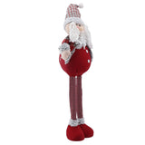Retractable Standing Santa Claus Doll Christmas Ornament Home Decoration for Home Festival V1294-YM0901-3115210125311