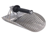 Beach Sand Scoop Metal Detecting Hunting Tool Detector Stainless Steel Hexahedron Holes Sand Scoop V1294-YM0703-3111230018011