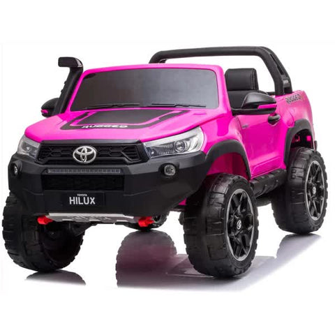 TOYOTA HILUX KIDS RIDE ON CAR 24V 800W 4 X 4 Ute Pink V580-PK-DK-HL850