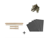 10x Wood Frames Plastic Foundations Unassembled Deep Hive Brood Frame Beekeeping V238-SUPDZ-32999846838352