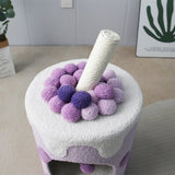 CATIO Purple Bubble Milktea Cat House V390-C7284