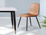 Levede 8x Dining Chairs Kitchen Eames CH1058-4-BRX2