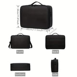 Professional Makeup Case Flexible Zoning, Triple-tier Capacity, Your Hassle-free Travel Storage V1232-HZSNBSG001