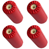 4X PU Leather Foam Foot Pad Sponge Roller Support Workout Exercise Equipment for Home Gym Weight V1366-AZ2-W-14658
