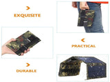 Foldable USB Solar Panel for Camping RVs Boats Smartphones and Laptops, 20 W Output, 5 V, Camouflage V1237-MS-912-024