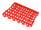 5PCS Plastic Egg Flats 30 Cell Egg Crates Holder Tray for Storage Transportation Home Farm V1294-YM0714-3111210360711