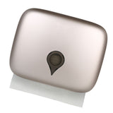 Wall Mounted C-fold Hand Towel Dispenser Waterproof Toilet Paper Tissue Dispenser Holder for Hotel V1294-YM0901-H24396CHG