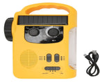 Hand Crank Solar Radio AM FM SW Emergency Radio with LED Flashlight Reading Light MP3 Player for V1294-YM0523-3119220033811
