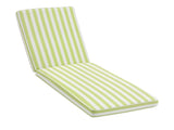 Gardeon Outdoor Chaise Lounge Cushion Lounge Chair Pad Sunbed Mattress Green OLC-LOUNGE-STP-GN