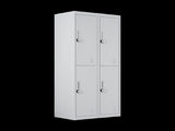 Four-Door Office Gym Shed Storage Locker V63-834601