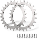 Premium Stainless Steel Spikes for Worx Landroid S/M - 2-Pack with Screws V1237-ZY-203-2040