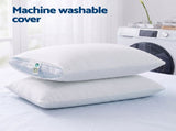 ROOMSENSE Cooling Memory Foam Pillow 2 Pack, Anti-Flattening Bed Pillows for Hot Sleepers, XFKF-PL-1169R-WHX2