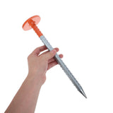 Heavy-Duty Metal Survey Marker Stakes for Ground Markings and Precise Construction Line Setup V1366-AZ2-W-20180