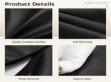 88 Keys Piano Keyboard Dust Cover, Universal Black Waterproof Leatherette Digital Piano Protector V1369-AZ3-W-08867