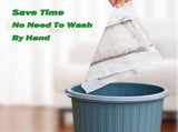 QZS Dry Sweeping Cloths,9.8x17.3In Disposable Dry Mop Refills Floor Cloths for Home,Hardwood Floor V1189-WXFWAL-20260319-00512