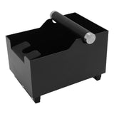 Coffee Knock Box With Removable Knock Bar Steel Coffee Grounds Knock Box Container Bin Black V1294-YM0901-3118240216411