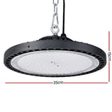 Leier LED High Bay Lights 200W UFO Industrial Workshop Warehouse Factory Lamp HBL-UFO-N280C-BK