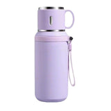 1Pcs 2 In 1 Stainless Steel Thermo Vacuum Insulated BottleWith Cover Lid For Coffee Hot Drink And V1192-AZ-W-28092