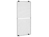 3 Packs Grid Wall Panels, 610 x 1828 mm Wire Grid Panels Display Rack, Wall-Mounted Art Display V952-BGWGQ7080INC1MICW001V0