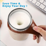 Glass&Bottle under 10,Self Stirring Mug Rechargeable Automatic Electric Coffee Mug Rotating Cute V1369-AZ3-W-20337