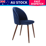 Levede 6x Dining Chairs Seat French Navy CH1037-2-NVX3