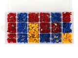 1200PCS Wiring Terminal Mini Portable Copper Tube Insulated End Wire Connector Kit1200PCS V1294-YM0710-3113210196811