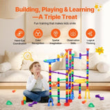 VEVOR Marble Run Set 150 PCS Building STEM Toy Educational Blocks Gift for Kids V952-DZYXTZBTMCSS631AOV0