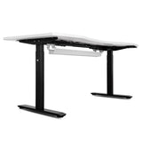 Lifespan Fitness WalkingPad M2 Treadmill with ErgoDesk Automatic White Standing Desk 1500mm Cable V572-LFTM-WPADM2-E