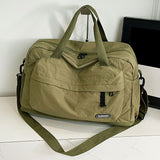 Fashion Sports Travel Bag Travel Bag Sports Bag Business Travel Bag Unisex Bag - Green - Size L V1347-127-31014-GRN-L