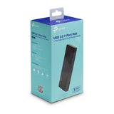 TP-Link UH700 7 Ports USB3 Hub Desktop 2.5A Power Adapter, transfer speeds of up to 5Gbps, 10 times V1202-V2-USTL-UH700