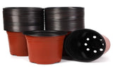 50Pcs Plastic Plant Nursery Pots,3.9x2.7x3.3In Seed Starting Pots with Drainage Holes for V1189-WXFWAL-20260319-00156
