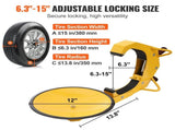 Wheel Clamp, 2-Pack Trailer Wheel, Heavy-Duty Anti Theft Tire, Adjustable Tire Boot V952-XPSLTS2J00007KCB3V0