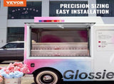 Concession Window for Food Truck, 48"x36" Aluminum Alloy Food Truck Service Window, Up to 85 Degrees V952-WBLFWCK4836Y5FL9HV0