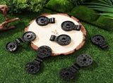 Black Awning Clips Secure Grip for Outdoor Shading 50Pcs V1370-AZ4-20062