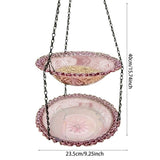 Squirrel Proof Bird Feeder With Large Capacity For Outdoor Garden Wild Bird Watching And Attracting V1369-AZ3-W-25186