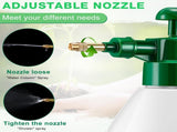 2 Pcs 27 oz Handheld Pump Spray Bottle Garden Mister Spray Bottles Lawn Pressure Hand Pump Sprayer V1259-DP01-F-133