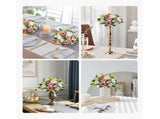 Flower Ball Arrangement Bouquet 10PCS, 240 mm Diameter Artificial Flower Balls Wedding Table V952-ZSHQQXFSBS95V2MBJ001V0