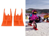 Children's Balanced Car Skis Kids Snowboard Sledge Balanced Scooter Board Ski PartsOrange V1294-YM0718-3114200106113
