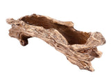 Artificial Driftwood Planter Resin Succulent Planter Vintage Tree Root Stump Log Like Flower V1294-YM0710-3111230268511