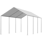 Carport Replacement Canopy, 6 x 3 m Potable Garage Tent Top Tarp, UV-Resistant & Waterproof Car V952-CKPB10X20FTHHVXKO001V0