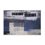 200x300cm Large Floor Blue Abstract Rug Modern Area Carpet for Bedroom & Lounge V63-838401